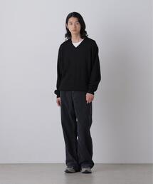 YLEVE / [UNISEX] SULFUR-DYED BLEACHED CORDUROY PANTS