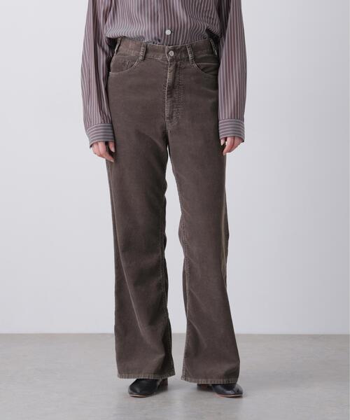 YLEVE（イレーヴ）の「YLEVE / [UNISEX] SULFUR-DYED BLEACHED CORDUROY PANTS（その他パンツ・メンズ・ブラウン/ネイビー・3/0/2/1/4）」の10枚目の写真