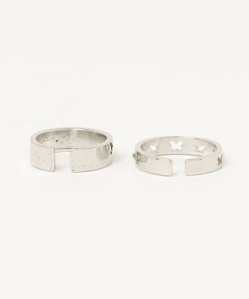 tunee(チュニー)の「【466933】シンプルシルバーリング2点セット(RZ)(リング・レディース・シルバー系1/シルバー系2・FREE)」の11枚目の写真