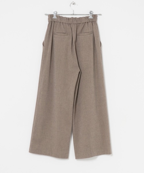 ITEMS URBANRESEARCH(アイテムズ アーバンリサーチ)の「ウールライクイージーパンツ(その他パンツ・レディース・ベージュ/チャコールグレー・FREE)」の16枚目の写真