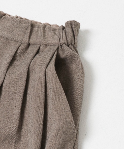 ITEMS URBANRESEARCH(アイテムズ アーバンリサーチ)の「ウールライクイージーパンツ(その他パンツ・レディース・ベージュ/チャコールグレー・FREE)」の22枚目の写真