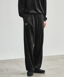 【別注】<UMBRO>ベロア イージー ワイドパンツ