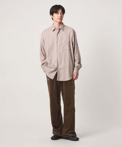 UMBRO(アンブロ)の「【別注】<UMBRO>ベロア イージー ワイドパンツ(その他パンツ・メンズ・ブラック/ダークブラウン・M/L)」の8枚目の写真