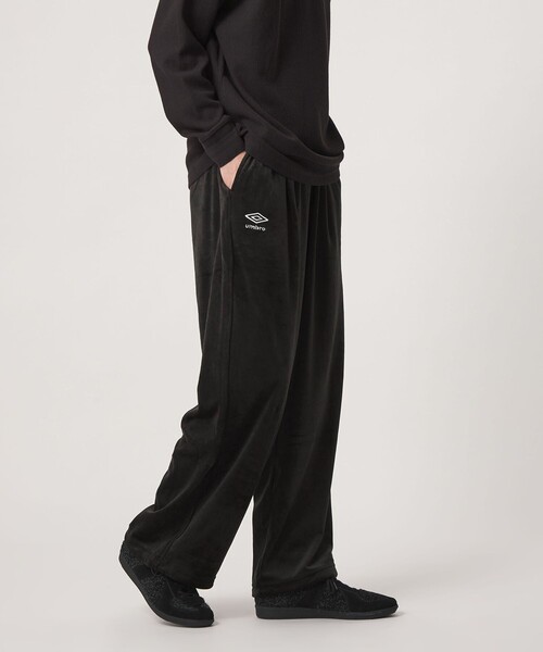 UMBRO(アンブロ)の「【別注】<UMBRO>ベロア イージー ワイドパンツ(その他パンツ・メンズ・ブラック/ダークブラウン・M/L)」の11枚目の写真