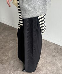 【WEB限定】サイドレースタックワイドパンツ