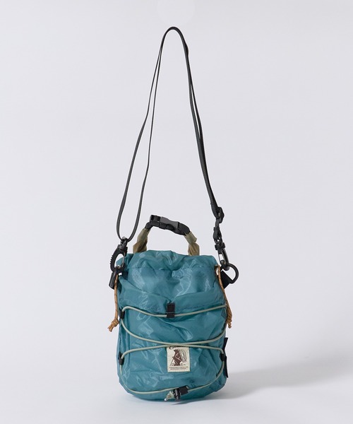 COBMASTER(コブマスター)の「COBMASTER/コブマスター COB-CR 2WAY ROLLTOP&KINCHAKU SHOULDE ショルダーバッグ 巾着 ロールトップ アウトドア ハイキング 旅行 フェス 登山 撥水 2026秋冬(ショルダーバッグ・メンズ・ブラック/サックスブルー/ミント/ラベンダー/レンガ・FREE)」の3枚目の写真