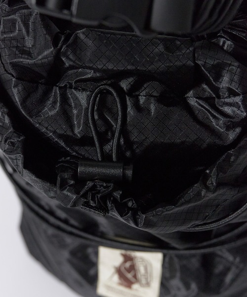 COBMASTER(コブマスター)の「COBMASTER/コブマスター COB-CR 2WAY ROLLTOP&KINCHAKU SHOULDE ショルダーバッグ 巾着 ロールトップ アウトドア ハイキング 旅行 フェス 登山 撥水 2026秋冬(ショルダーバッグ・メンズ・ブラック/サックスブルー/ミント/ラベンダー/レンガ・FREE)」の11枚目の写真