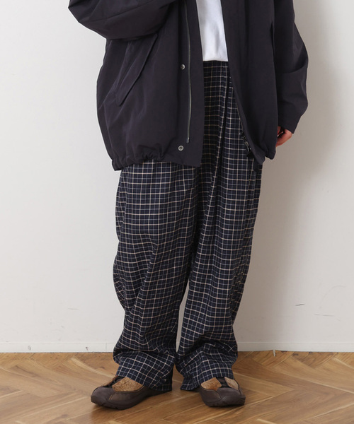 JOURNAL STANDARD LUXE(ジャーナルスタンダード ラックス)の「ビエラチェック イージーパンツ(その他パンツ・レディース・ブルー系その他/ネイビー/ピンク系その他・FREE)」の12枚目の写真