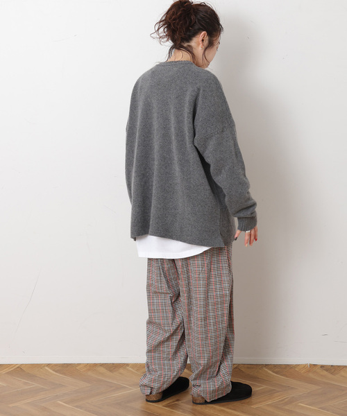 JOURNAL STANDARD LUXE(ジャーナルスタンダード ラックス)の「ビエラチェック イージーパンツ(その他パンツ・レディース・ブルー系その他/ネイビー/ピンク系その他・FREE)」の7枚目の写真
