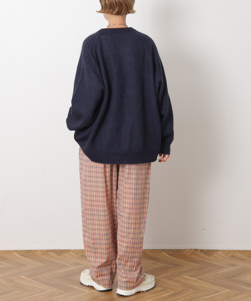 JOURNAL STANDARD LUXE(ジャーナルスタンダード ラックス)の「ビエラチェック イージーパンツ(その他パンツ・レディース・ブルー系その他/ネイビー/ピンク系その他・FREE)」の4枚目の写真