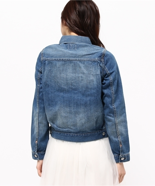 CIAOPANIC(チャオパニック)の「【Ciaopanic】 デニムセカンドGジャン(デニムジャケット・レディース・インディゴブルー/ブルー・FREE)」の5枚目の写真