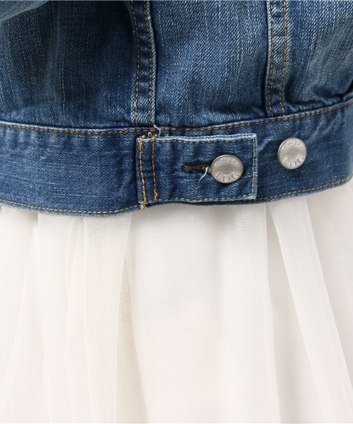 CIAOPANIC(チャオパニック)の「【Ciaopanic】 デニムセカンドGジャン(デニムジャケット・レディース・インディゴブルー/ブルー・FREE)」の9枚目の写真