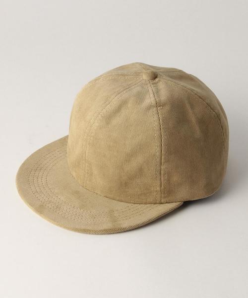 BEAUTY&YOUTH UNITED ARROWS（ビューティーアンドユースユナイテッドアローズ）の「BY コーデュロイ ベースボールキャップ◆（キャップ・メンズ・ライトグレー/ベージュ/ケリー/ネイビー・フリー）」の2枚目の写真
