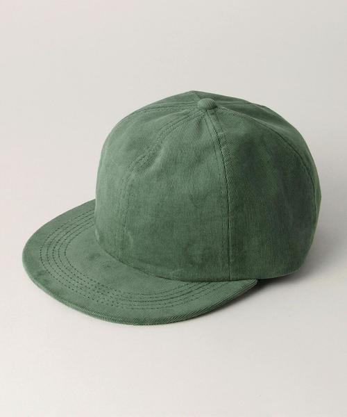 BEAUTY&YOUTH UNITED ARROWS（ビューティーアンドユースユナイテッドアローズ）の「BY コーデュロイ ベースボールキャップ◆（キャップ・メンズ・ライトグレー/ベージュ/ケリー/ネイビー・フリー）」の3枚目の写真