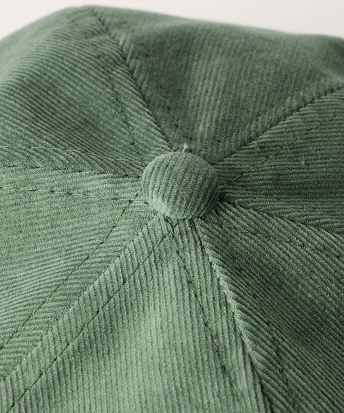 BEAUTY&YOUTH UNITED ARROWS（ビューティーアンドユースユナイテッドアローズ）の「BY コーデュロイ ベースボールキャップ◆（キャップ・メンズ・ライトグレー/ベージュ/ケリー/ネイビー・フリー）」の7枚目の写真