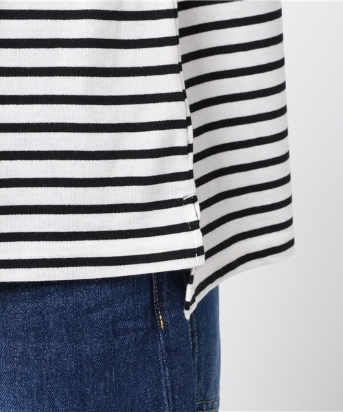 VENCEEXCHANGE（ヴァンスエクスチェンジ）の「ノースリーブクルーネック（Tシャツ/カットソー・レディース・オフホワイト/グレー/ダークグリーン/ブラック/ブラウン/コーラル・MEDIUM）」の13枚目の写真