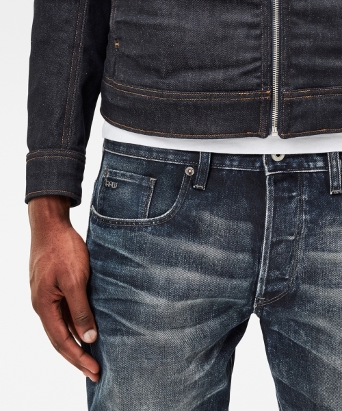 G-STAR（ジースター）の「3301 Tapered Jeans（デニムパンツ・メンズ・ダークブルー・30/30/33/32/32/30/36/32/28/32/32/32/29/30/29/32/28/30/30/32/31/32/34/32）」の15枚目の写真