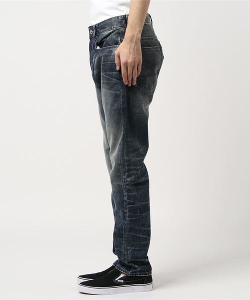 G-STAR（ジースター）の「3301 Tapered Jeans（デニムパンツ・メンズ・ダークブルー・30/30/33/32/32/30/36/32/28/32/32/32/29/30/29/32/28/30/30/32/31/32/34/32）」の2枚目の写真