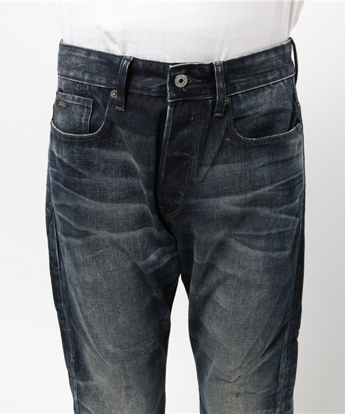 G-STAR（ジースター）の「3301 Tapered Jeans（デニムパンツ・メンズ・ダークブルー・30/30/33/32/32/30/36/32/28/32/32/32/29/30/29/32/28/30/30/32/31/32/34/32）」の5枚目の写真