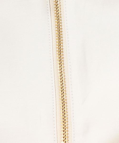 green label relaxing（グリーンレーベルリラクシング）の「[手洗い可能]◆CB T/Cクリア TWL MA-1 ブルゾン◆（MA-1・レディース・ネイビー/オリーブ/ライトグレー・42/44/38/34/36/40）」の11枚目の写真