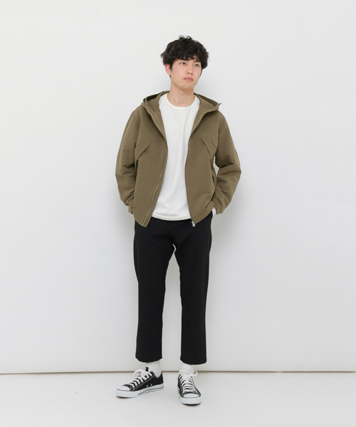 SENSE OF PLACE by URBAN RESEARCH(センスオブプレイスバイアーバンリサーチ)の「フーデットジャケット(その他アウター・メンズ・カーキ/ブラック・LARGE/MEDIUM)」の15枚目の写真