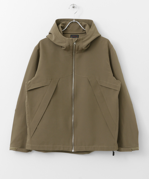 SENSE OF PLACE by URBAN RESEARCH(センスオブプレイスバイアーバンリサーチ)の「フーデットジャケット(その他アウター・メンズ・カーキ/ブラック・LARGE/MEDIUM)」の4枚目の写真