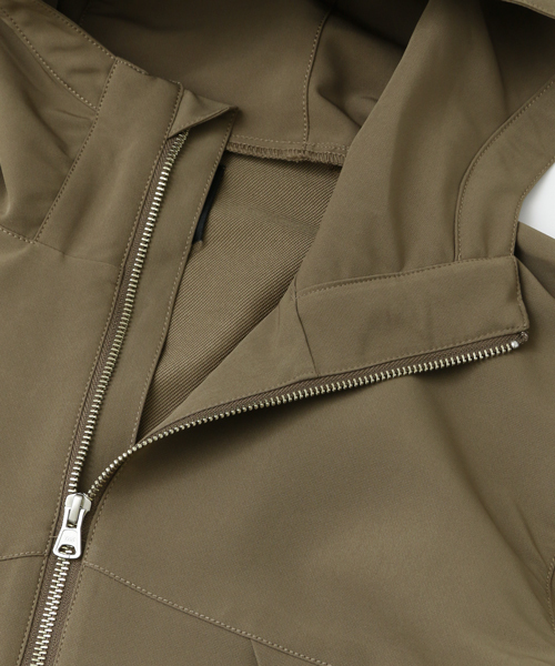 SENSE OF PLACE by URBAN RESEARCH(センスオブプレイスバイアーバンリサーチ)の「フーデットジャケット(その他アウター・メンズ・カーキ/ブラック・LARGE/MEDIUM)」の6枚目の写真