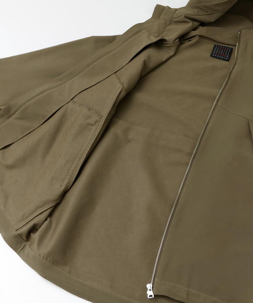 SENSE OF PLACE by URBAN RESEARCH(センスオブプレイスバイアーバンリサーチ)の「フーデットジャケット(その他アウター・メンズ・カーキ/ブラック・LARGE/MEDIUM)」の11枚目の写真