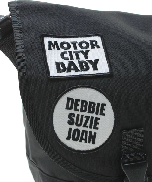 HYSTERIC GLAMOUR（ヒステリックグラマー）の「HYS PATCHメッセンジャーバッグ（メッセンジャーバッグ・メンズ・レッド/ブルー/ブラック・FREE）」の9枚目の写真