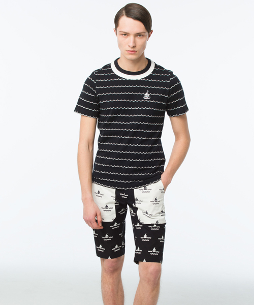 koe×THOM BROWNE（コエトムブラウン）の「[koe×THOM BROWNE]MENS BOAT CANVAS SHORTS（その他パンツ・メンズ・ネイビー・LARGE/SMALL/MEDIUM）」の10枚目の写真