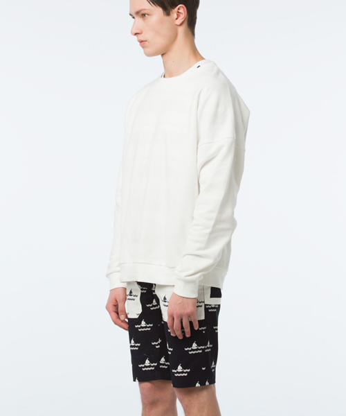 koe×THOM BROWNE（コエトムブラウン）の「[koe×THOM BROWNE]MENS BOAT CANVAS SHORTS（その他パンツ・メンズ・ネイビー・LARGE/SMALL/MEDIUM）」の6枚目の写真