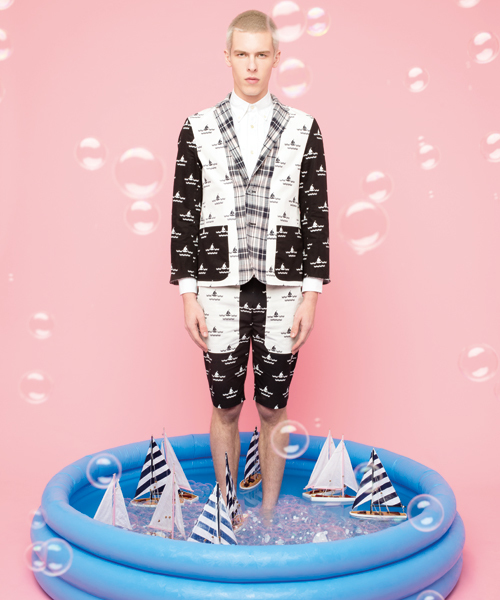koe×THOM BROWNE（コエトムブラウン）の「[koe×THOM BROWNE]MENS BOAT CANVAS SHORTS（その他パンツ・メンズ・ネイビー・LARGE/SMALL/MEDIUM）」の16枚目の写真