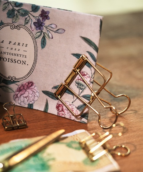 HIGHTIDE（ハイタイド）の「TOOLS to LIVEBY ツールズ トゥ リブバイ クリップ 51mm（ステーショナリー・レディース・ブロンズ/ゴールド/ゴールド系その他/シルバー/ブラック・FREE）」の4枚目の写真