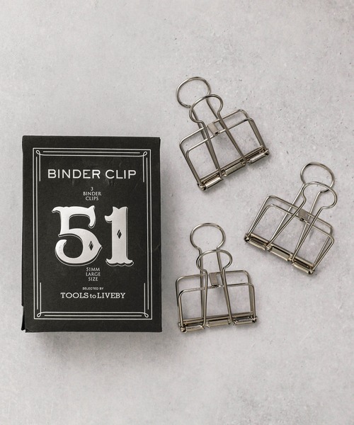 HIGHTIDE（ハイタイド）の「TOOLS to LIVEBY ツールズ トゥ リブバイ クリップ 51mm（ステーショナリー・レディース・ブロンズ/ゴールド/ゴールド系その他/シルバー/ブラック・FREE）」の8枚目の写真
