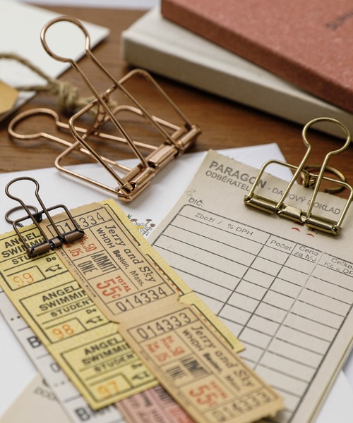 HIGHTIDE（ハイタイド）の「TOOLS to LIVEBY ツールズ トゥ リブバイ クリップ 51mm（ステーショナリー・レディース・ブロンズ/ゴールド/ゴールド系その他/シルバー/ブラック・FREE）」の15枚目の写真