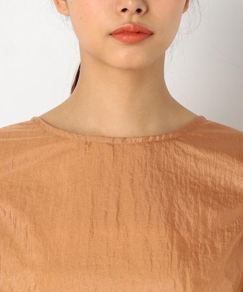 Another Edition（アナザーエディション）の「パフスリーブブラウス ◆（シャツ/ブラウス・レディース・オフホワイト/オレンジ・FREE）」の7枚目の写真