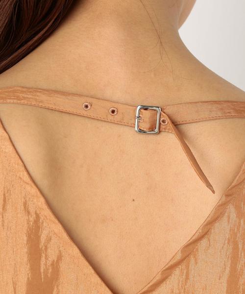 Another Edition（アナザーエディション）の「パフスリーブブラウス ◆（シャツ/ブラウス・レディース・オフホワイト/オレンジ・FREE）」の10枚目の写真