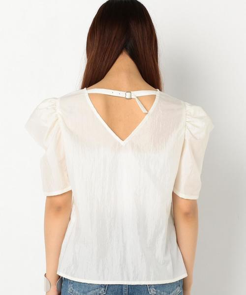 Another Edition（アナザーエディション）の「パフスリーブブラウス ◆（シャツ/ブラウス・レディース・オフホワイト/オレンジ・FREE）」の13枚目の写真