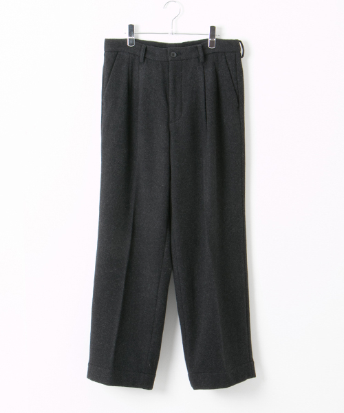 WORK NOT WORK URBAN RESEARCH(ワークノットワークアーバンリサーチ)の「WORK NOT WORK JB WIDE TROUSER(その他パンツ・メンズ・ブラック/グレー・MEDIUM/LARGE/SMALL)」の2枚目の写真