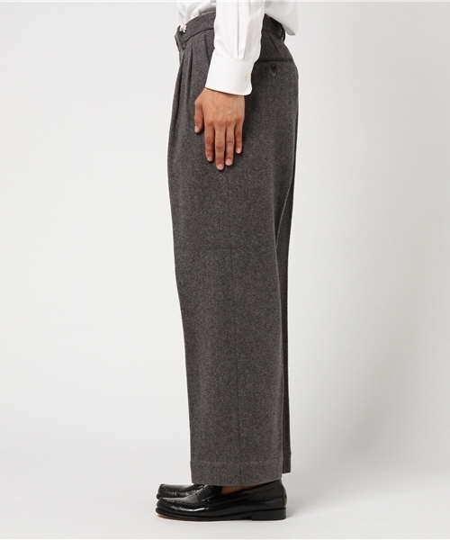 WORK NOT WORK URBAN RESEARCH(ワークノットワークアーバンリサーチ)の「WORK NOT WORK JB WIDE TROUSER(その他パンツ・メンズ・ブラック/グレー・MEDIUM/LARGE/SMALL)」の11枚目の写真