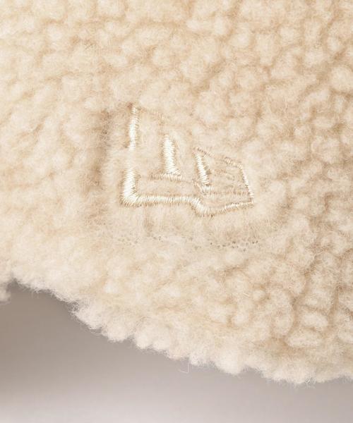 NEW ERA（ニューエラ）の「[別注][ニューエラ]NEWERA ボア CB キャップ ◆（キャップ・レディース・ブラック/ダークグレー/ベージュ・FREE）」の9枚目の写真