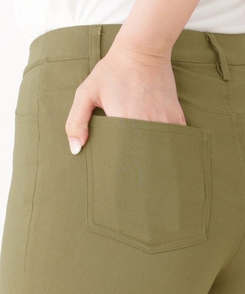 grove(グローブ)の「◆【UV・接触冷感】ネコのびストレッチスキニーパンツ(その他パンツ・レディース・グリーン/ブラック/ブラウン・01/02/03/04)」の8枚目の写真