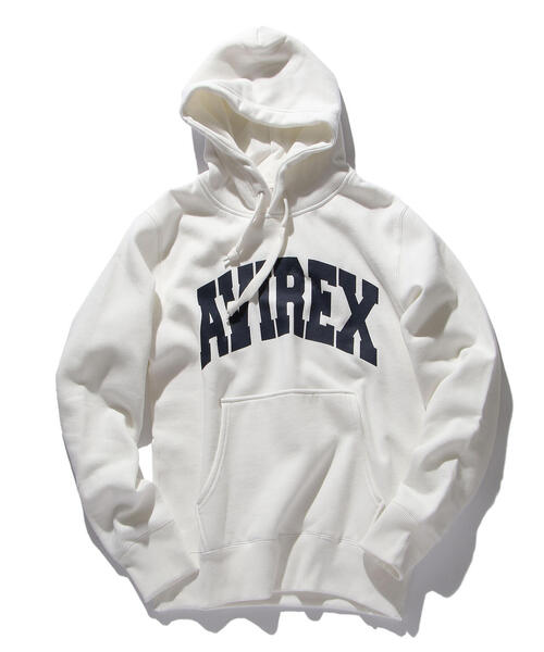 パーカー avirex/ アヴィレックス/ DAILY L/S SWEAT PULL PARKA LOGO/　デイリー　スウェット　プルパーカー　ロゴ avirex/ アヴィレックス/ DAILY L/S SWEAT PULL PARKA LOGO