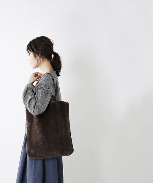 Kelen（ケレン）の「「KELEN/ケレン」Mosqu　エコファートートバッグ（トートバッグ・レディース・キャメル/グレー/ブルー/ブラウン/ピンク/オフホワイト/グレイッシュベージュ・FREE）」の10枚目の写真