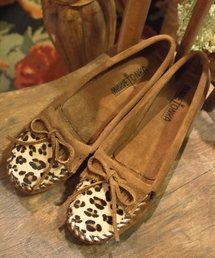 BEAUTY&YOUTH UNITED ARROWS | BY ∵MINNETONKA レオパードモカシン ◆(モカシン/デッキシューズ)