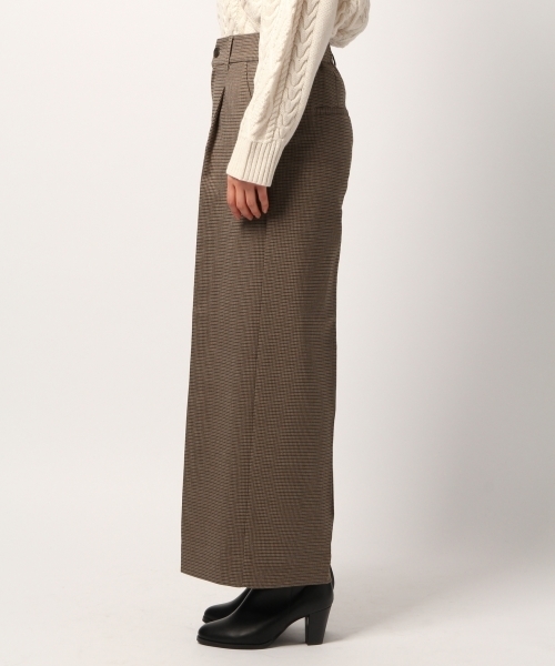 GLOBAL WORK（グローバルワーク）の「チェックワイドパンツ2/777008（その他パンツ・レディース・ダークブラウン/グレー・LARGE/MEDIUM/SMALL）」の10枚目の写真