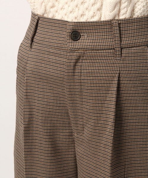 GLOBAL WORK（グローバルワーク）の「チェックワイドパンツ2/777008（その他パンツ・レディース・ダークブラウン/グレー・LARGE/MEDIUM/SMALL）」の5枚目の写真