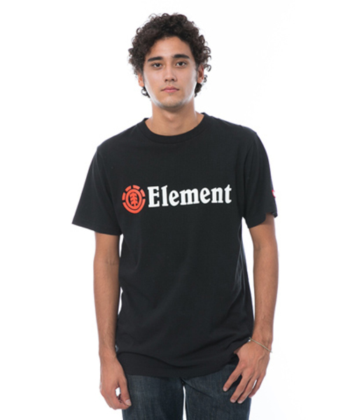 ELEMENT(エレメント)の「ELEMENT メンズ HORIZONTAL SS Tシャツ(Tシャツ/カットソー・メンズ・ホワイト/ライトブルー/ブラック/ライトグリーン/ライトピンク・LARGE/MEDIUM/X-LARGE)」の2枚目の写真