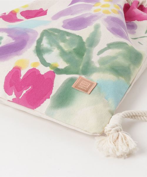 tone(トーン)の「【HOLLY GRANT PATTERN】back pack/flower(バックパック/リュック・レディース・ピンク/ブルー・FREE)」の4枚目の写真