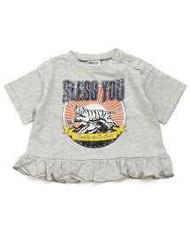 BREEZE | 裾フリルロックTシャツ(Tシャツ/カットソー)